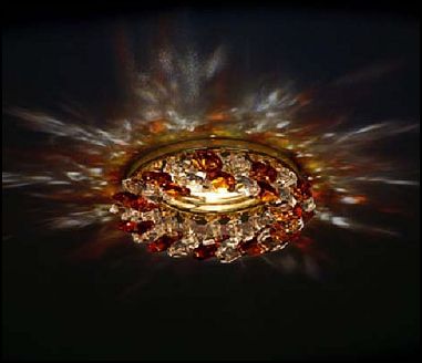 DONOLUX | Vasilek cristal /Topaz   Asfour - DL 161.79.7 D90 d57