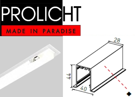 PROLICHT |  / 24007 -03 ! RAL 9016   X-SMALL SYSTEM  4428 PROLICHT, 1