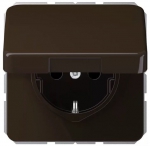 JUNG | CD1520BFKL BR    Schuko 220V 2+ 16   CD- JUNG