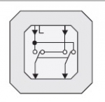 GIRA | 010700   1  2    10A/250V Gira